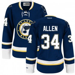 Premier Reebok Women's Jake Allen Alternate Jersey - NHL 34 St. Louis Blues