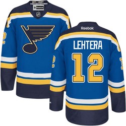 Authentic Reebok Adult Jori Lehtera Home Jersey - NHL 12 St. Louis Blues