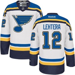 Authentic Reebok Adult Jori Lehtera Away Jersey - NHL 12 St. Louis Blues