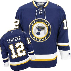 Authentic Reebok Adult Jori Lehtera Third Jersey - NHL 12 St. Louis Blues
