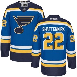Authentic Reebok Adult Kevin Shattenkirk Home Jersey - NHL 22 St. Louis Blues