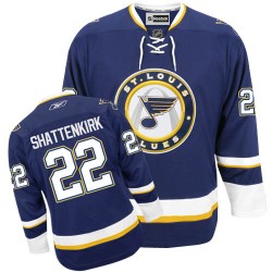 Authentic Reebok Adult Kevin Shattenkirk Third Jersey - NHL 22 St. Louis Blues