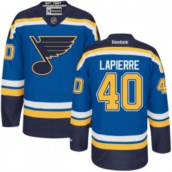 Authentic Reebok Adult Maxim Lapierre Home Jersey - NHL 40 St. Louis Blues