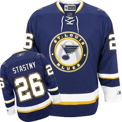 Premier Reebok Adult Paul Stastny Third Jersey - NHL 26 St. Louis Blues