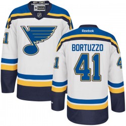 Authentic Reebok Adult Robert Bortuzzo Away Jersey - NHL 41 St. Louis Blues