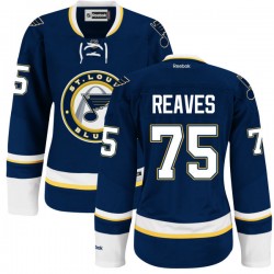 Authentic Reebok Women's Ryan Reaves Alternate Jersey - NHL 75 St. Louis Blues