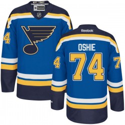Authentic Reebok Adult T.j. Oshie Home Jersey - NHL 74 St. Louis Blues