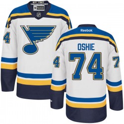 Authentic Reebok Adult T.j. Oshie Away Jersey - NHL 74 St. Louis Blues