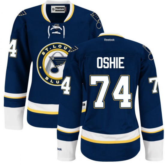 Authentic Reebok Women\'s T.j. Oshie Alternate Jersey - NHL 74 St. Louis ...