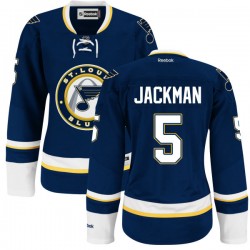 Authentic Reebok Women's Barret Jackman Alternate Jersey - NHL 5 St. Louis Blues