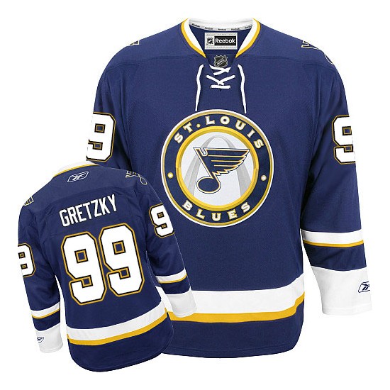 Premier Reebok Youth Wayne Gretzky Third Jersey NHL 99 St. Louis Blues