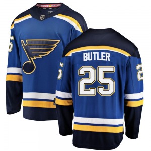 Breakaway Fanatics Branded Youth Chris Butler Blue Home Jersey - NHL St. Louis Blues
