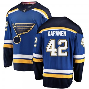 Breakaway Fanatics Branded Youth Kasperi Kapanen Blue Home Jersey - NHL St. Louis Blues