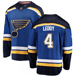 Breakaway Fanatics Branded Youth Nick Leddy Blue Home Jersey - NHL St. Louis Blues