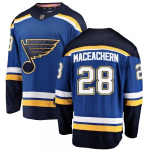 Breakaway Fanatics Branded Youth MacKenzie MacEachern Blue Mackenzie MacEachern Home Jersey - NHL St. Louis Blues