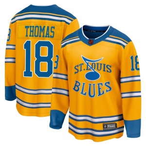 Breakaway Fanatics Branded Adult Robert Thomas Yellow Special Edition 2.0 Jersey - NHL St. Louis Blues