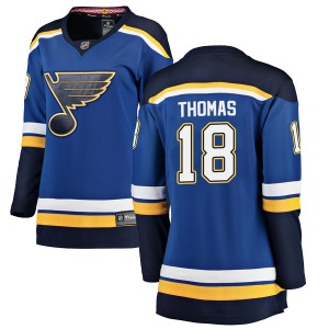 Breakaway Fanatics Branded Women's Robert Thomas Blue Home Jersey - NHL St. Louis Blues
